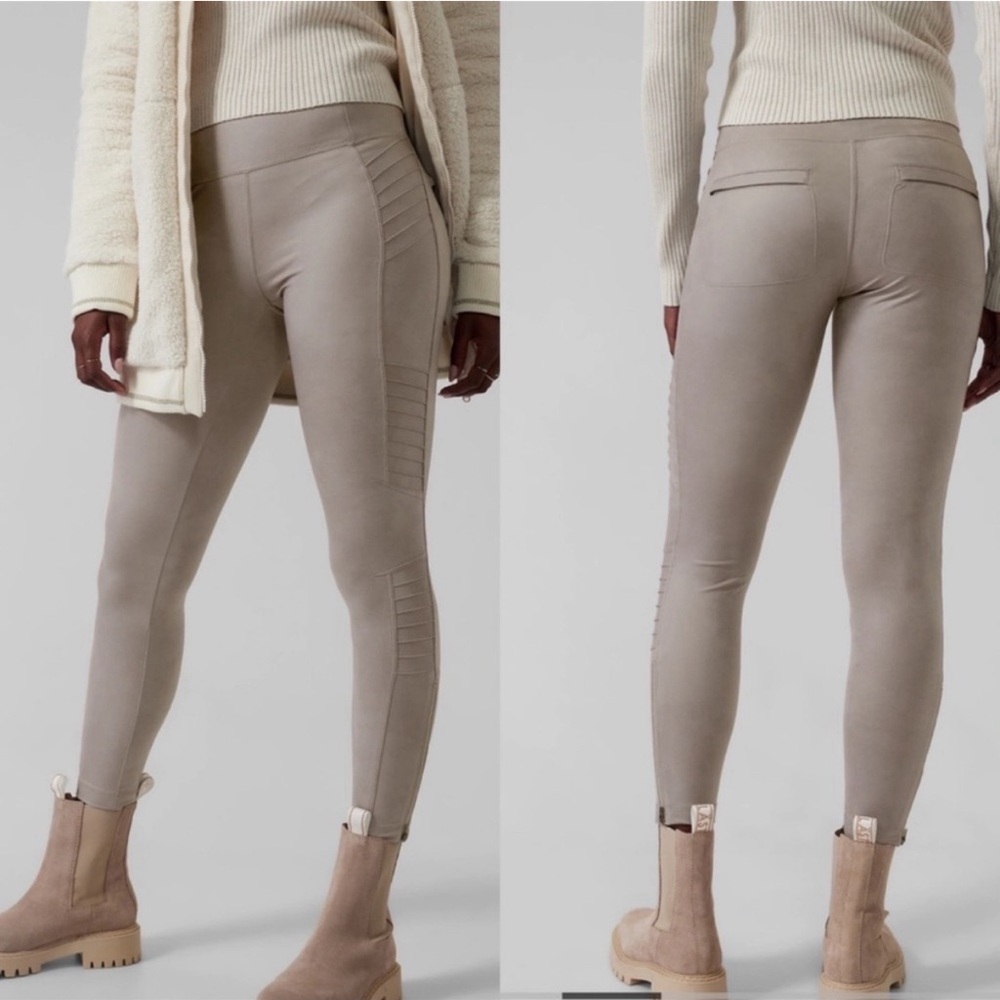 Athleta Delancey Gleam Moto Tight Size‎ XXS